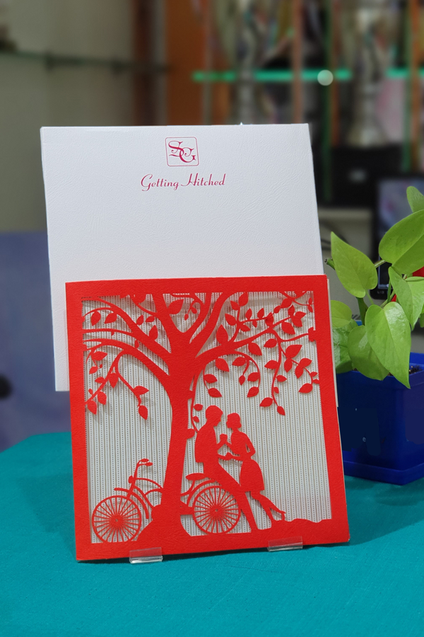 Designer Wedding Invitation Card for Hindu, Christian Marriage